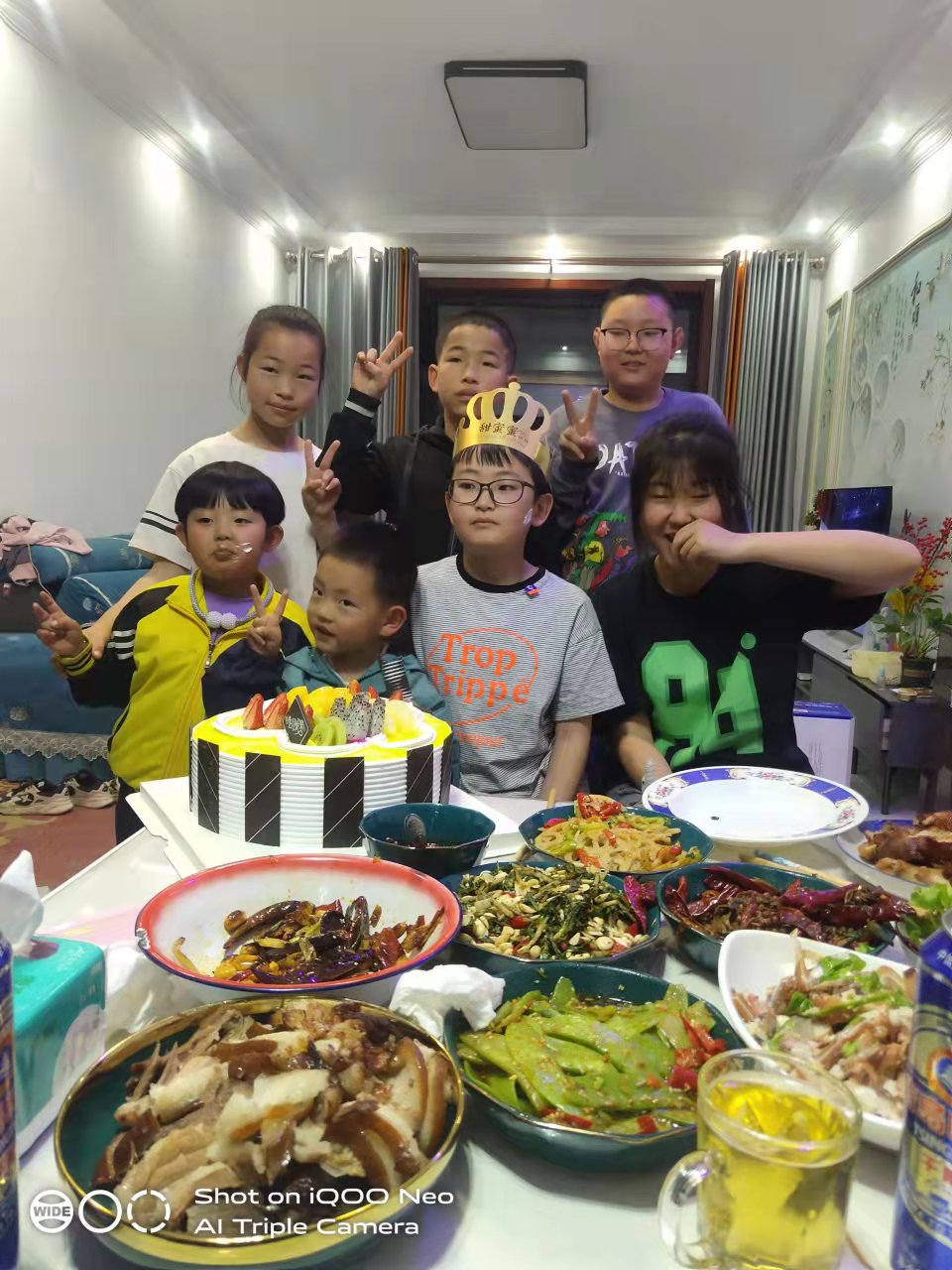 志丹县旦八小山村祝小外生日快乐